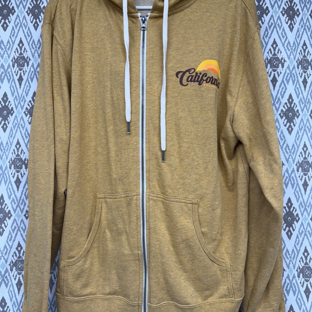 Stagecoach California Graphic Tan Hoodie
